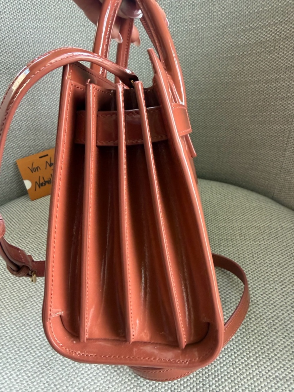 Saint Laurent Sac De Jour tote bag- Nano - Picture 4 of 12